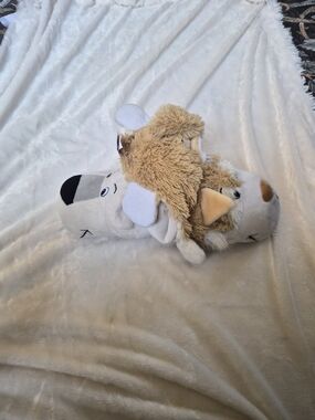 FlipAZoo Husky Polar Bear 2-in-1 Reversible Plush Toy